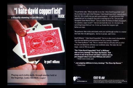 I Hate David Copperfield Trick by Geoff Williams - DVD von Kozmomagic Inc.