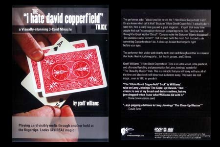 I Hate David Copperfield Trick by Geoff Williams - DVD von Kozmomagic Inc.