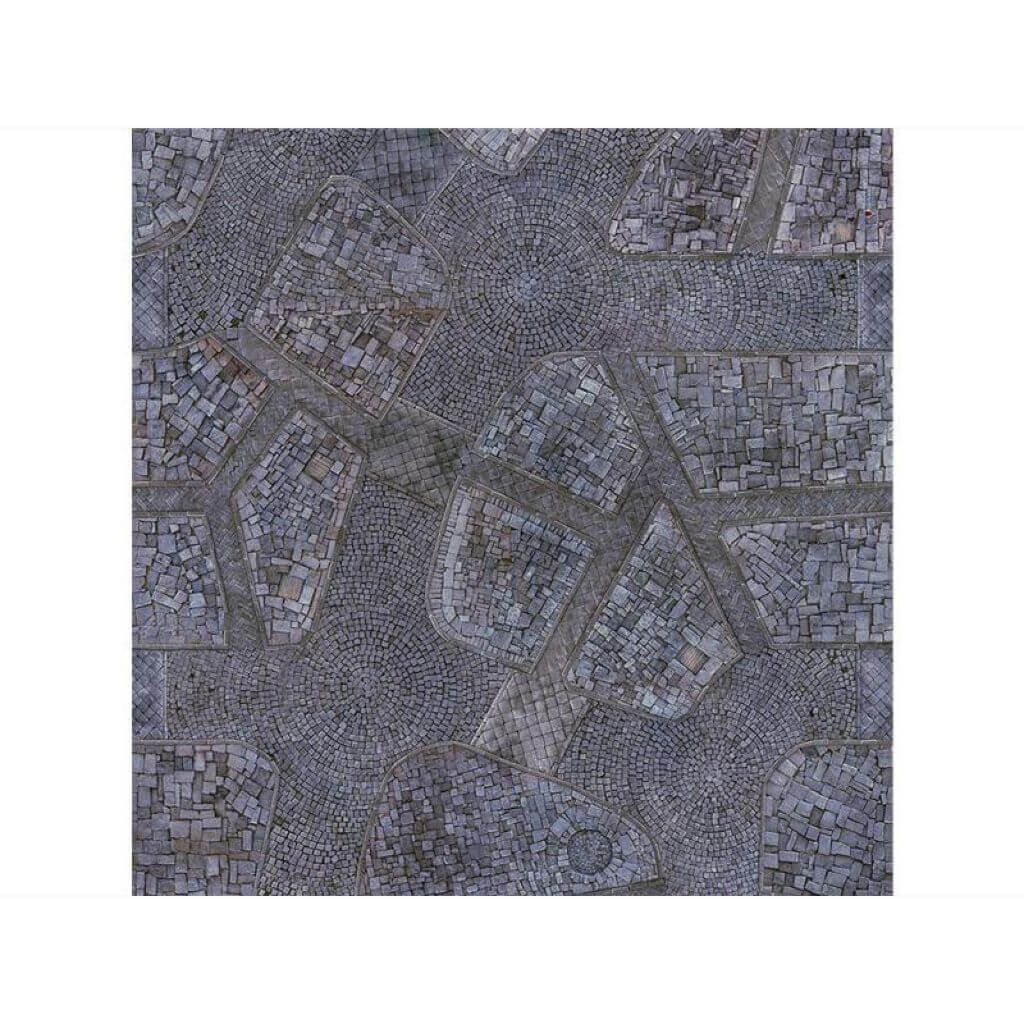 'Gaming Mat Cobblestone City 2.0 - 4x4' von Kraken Wargames