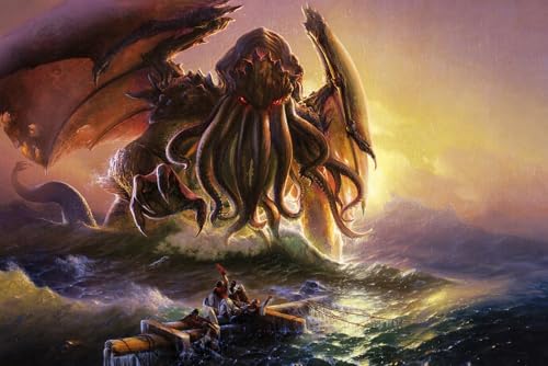 Kraken Wargames Cthulhu and The Ninth Wave 6x4 von Kraken Wargames