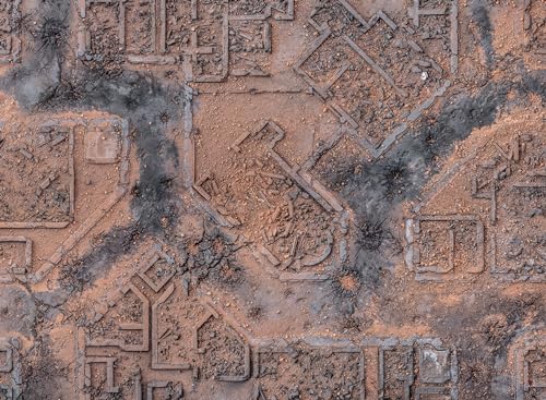 Kraken Wargames Desert Warzone City 44"x60" Kraken Wargames Desert Warzone City 44"x60" von Kraken Wargames