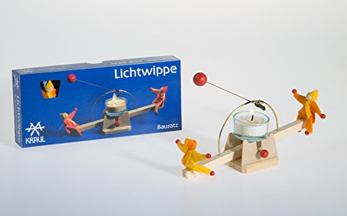 Kraul Lichtwippe die Feuerschaukel gelb-orangenen Püppchen Kraul Lichtwippe die Feuerschaukel gelb-orangenen Püppchen von Kraul