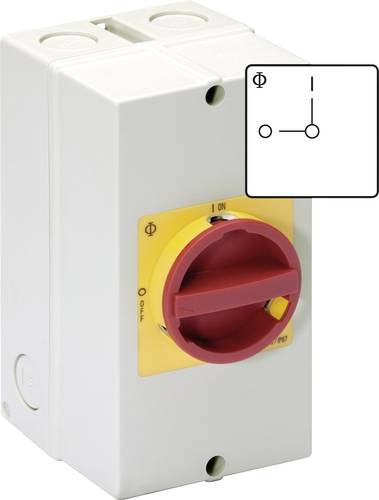 Kraus & Naimer KG100.T203/40.KL71V Reparaturschalter absperrbar 100A 1 x 90° Rot, Gelb 1St. von Kraus & Naimer