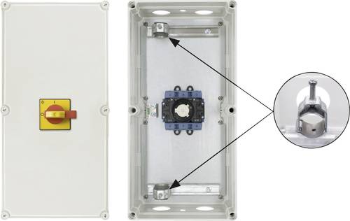 Kraus & Naimer KG160.T203/D-A077.STM Reparaturschalter absperrbar 1 x 90° Rot, Gelb 1St. von Kraus & Naimer