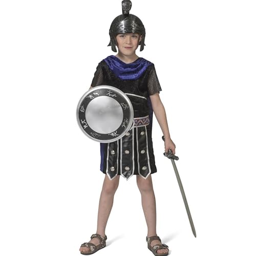 Gladiator Kostüm Römischer Krieger Lucius für Kinder Gr. 116-164 Antike Fasching Karneval (116) von Krause & Sohn