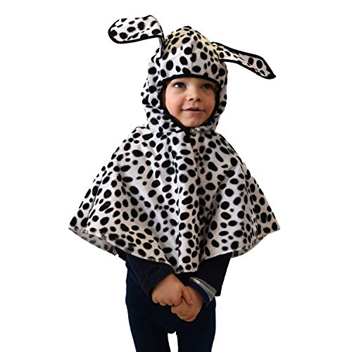 Dalmatiner Kostüm Hund Leo für Kinder Gr. 92 schwarz-weiß Tier Tierkostüm Fasching Karneval von Krause & Sohn