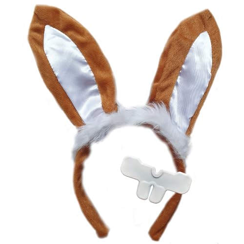 Krause & Sohn Hasen-Set 2-tlg. Hasen-Ohren 15 cm lang und Hasen-Zähne 1,6 cm lang Kostüm-Zubehör Ostern Fasching Krause & Sohn Hasen-Set 2-tlg. Hasen-Ohren 15 cm lang und Hasen-Zähne 1,6 cm lang Kostüm-Zubehör Ostern Fasching von Krause & Sohn