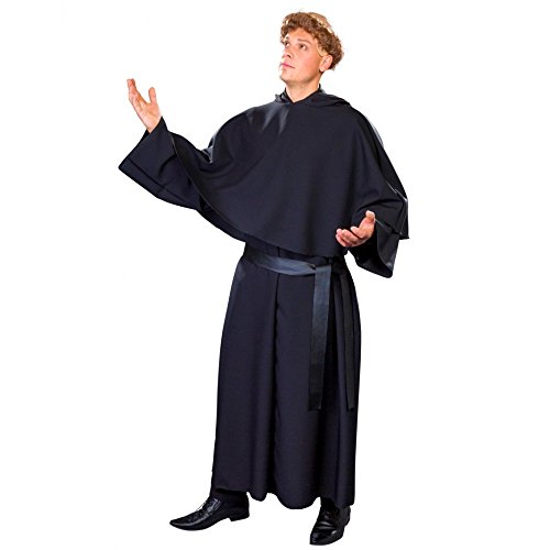 Krause & Sohn Luther Kostüm Einhgr. Augustiner Mönch Schwarze Mönchskutte Reformator Krause & Sohn Luther Kostüm Einhgr. Augustiner Mönch Schwarze Mönchskutte Reformator von Krause & Sohn