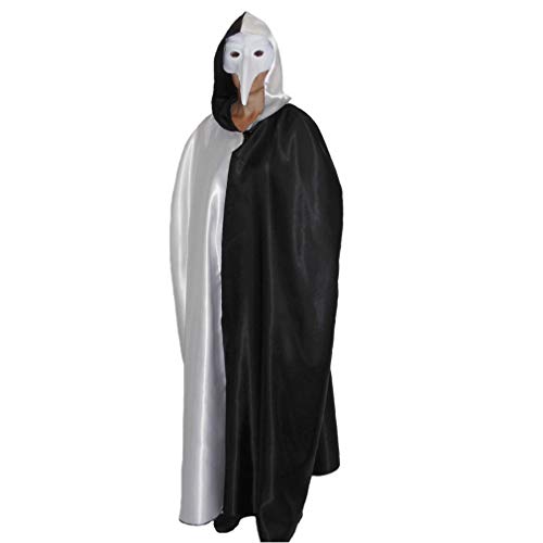 Umhang Venezia schwarz-weiß Einhgr. Kostüm Maskenball Venedig Fasching Karneval Umhang Venezia schwarz-weiß Einhgr. Kostüm Maskenball Venedig Fasching Karneval von Krause & Sohn