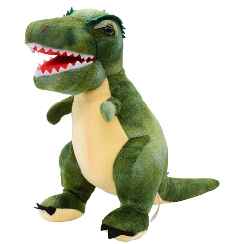 KreEzi Dinosaurier Kuscheltier, Stofftier Plüsch Puppe Spielzeug, Dinosaurier Plüschtier, Dino Kuscheltier, Tyrannosaurus Plüsch Cuddle Toys Stofftier Plüschtier Kuscheltier Figur für Kinde - 25 cm von KreEzi