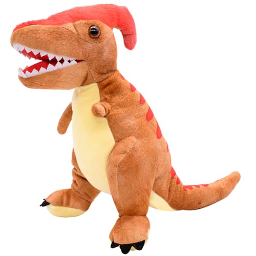KreEzi Dinosaurier Plüschtier, Stofftier Plüsch Puppe Spielzeug und Plüschtier, Dinosaurier Kuscheltier, Gute Dinosaurier für Kinder 25 cm von KreEzi