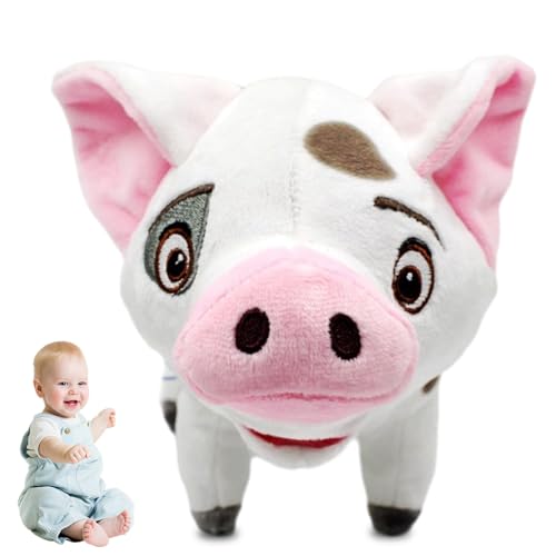 KreEzi Schwein Plüschtier, Prinzessin Haustier Schwein, Haustier Schwein Puppe, Niedlichen Cartoon Plüschtier, Super Weich Niedliche Puppe Geschenk für Kinder - 20cm von KreEzi