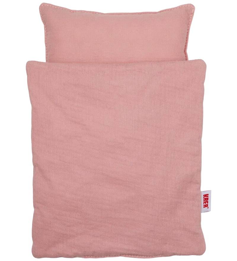 Krea Puppenbettwäsche - Musselin - Rose - Krea - One Size - Puppenbettwäsche Krea Puppenbettwäsche - Musselin - Rose - Krea - One Size - Puppenbettwäsche von Krea