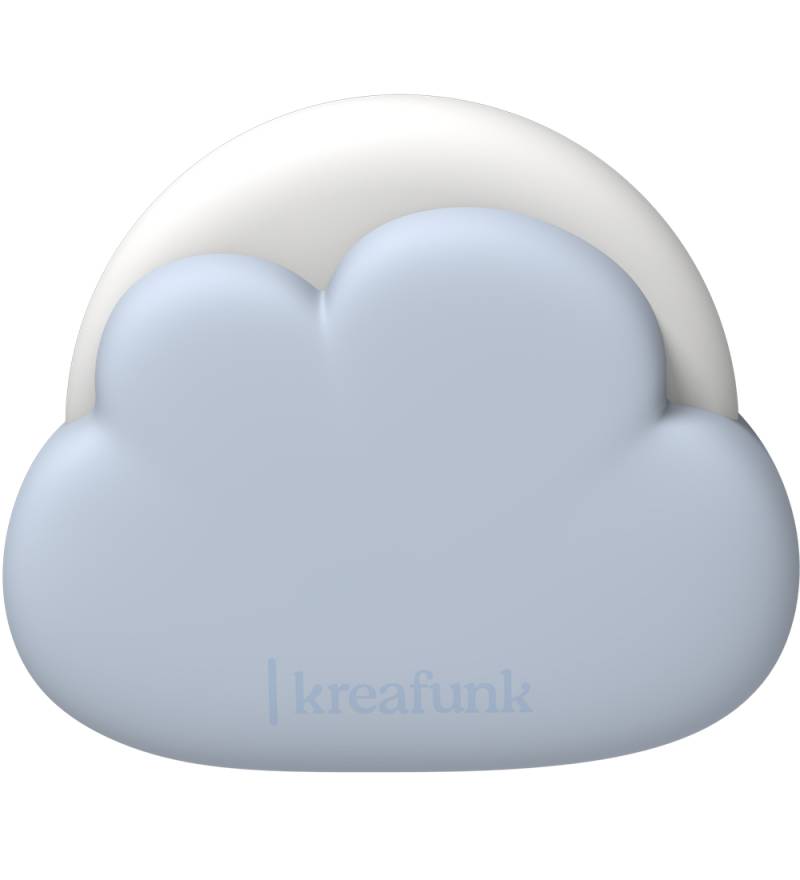 Kreafunk Nachtlampe - Cloudy - Cloudy Blue - Kreafunk - One Size - Nachtlicht Kreafunk Nachtlampe - Cloudy - Cloudy Blue - Kreafunk - One Size - Nachtlicht von Kreafunk
