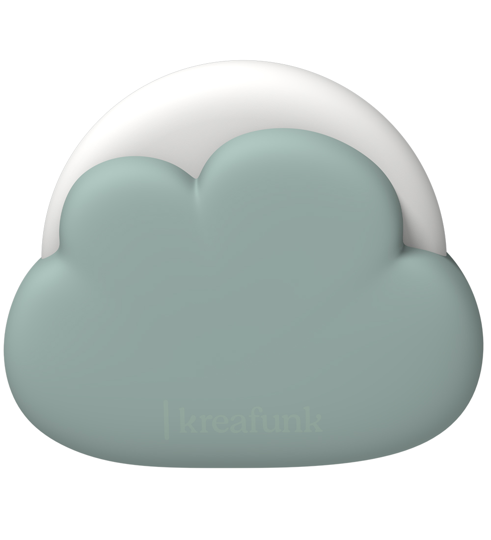 Kreafunk Nachtlampe - Cloudy - Dusty Green - Kreafunk - One Size - Nachtlicht Kreafunk Nachtlampe - Cloudy - Dusty Green - Kreafunk - One Size - Nachtlicht von Kreafunk