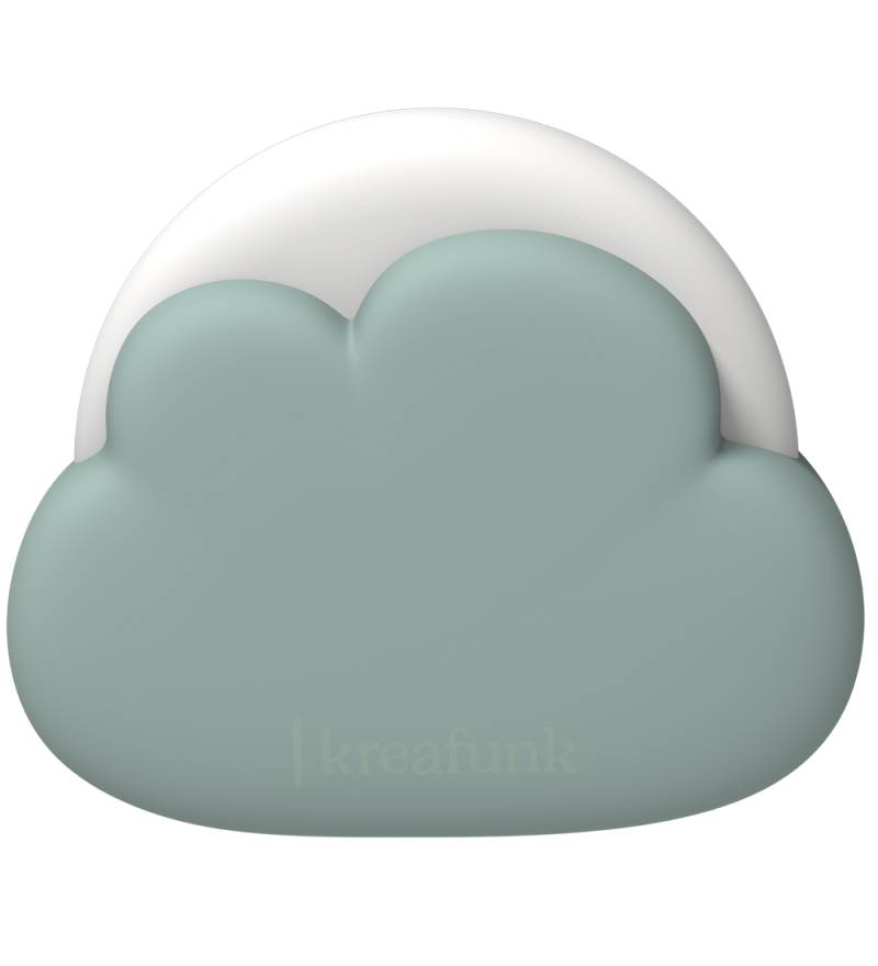 Kreafunk Nachtlampe - Cloudy - Dusty Green - Kreafunk - One Size - Nachtlicht Kreafunk Nachtlampe - Cloudy - Dusty Green - Kreafunk - One Size - Nachtlicht von Kreafunk