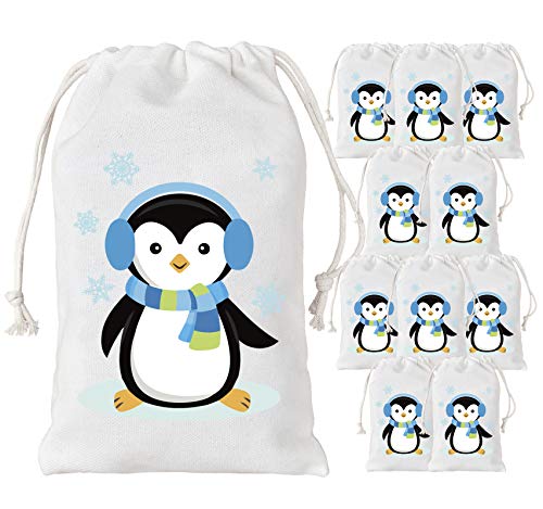 Kreatwow Pinguin Parteibevorzugungsbeutel 12er Pack - Pinguin Babyparty Geschenk Leckerbissen Bonbontüten für Polar Tiere Dekorationen, Birthday Party Supplies Kreatwow Pinguin Parteibevorzugungsbeutel 12er Pack - Pinguin Babyparty Geschenk Leckerbissen Bonbontüten für Polar Tiere Dekorationen, Birthday Party Supplies von Kreatwow