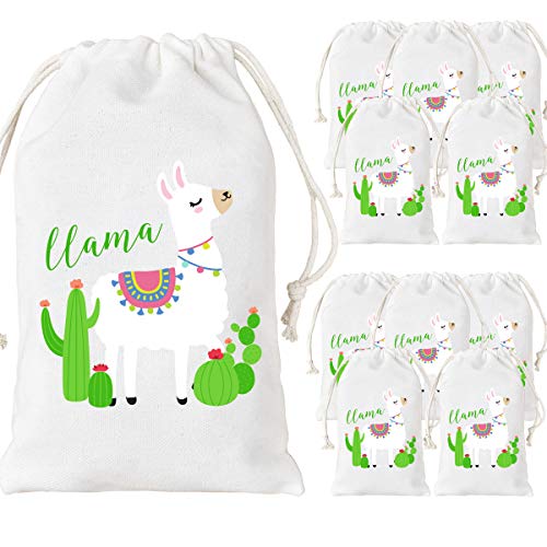 Lama Mitbringsel Taschen 12er Pack - Lama Mexican Geschenktüte, Cactus Candy Goodie Treat Taschen für Babyparty-Dekorationen, Fiesta Partyzubehör von Cinco de Mayo Lama Mitbringsel Taschen 12er Pack - Lama Mexican Geschenktüte, Cactus Candy Goodie Treat Taschen für Babyparty-Dekorationen, Fiesta Partyzubehör von Cinco de Mayo von Kreatwow