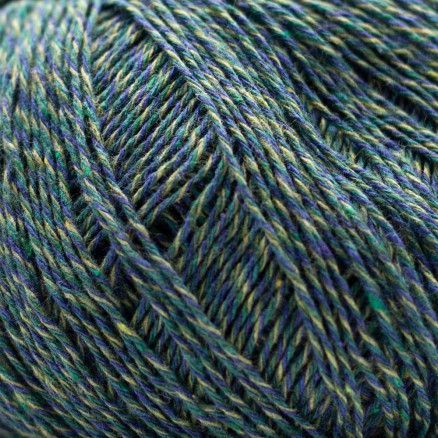 Kremke Reborn Denim Colori 5557 Mix Grün/Blau von Kremke Soul Wool