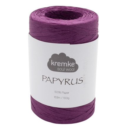 Kremke Soul Wool Papyrus 41 Aubergine von Kremke Soul Wool