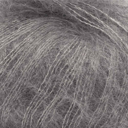 Kremke Silky Kid Garn 20-001 Heather Grey von Kremke Soul Wool