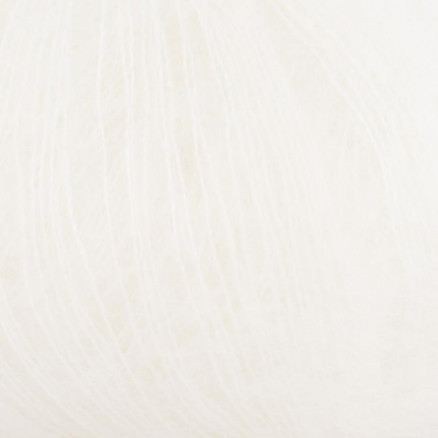 Kremke Silky Kid Unicolor 001 Weiß von Kremke Soul Wool