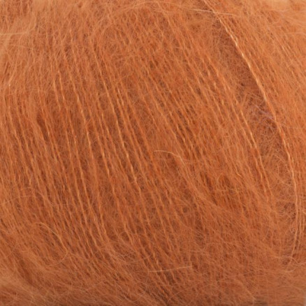 Kremke Silky Kid Unicolor 170 Orange/Braun von Kremke Soul Wool