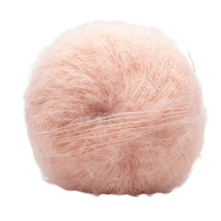 Kremke Soul Wool Baby Silk Fluffy Unicolor 21011 Rosa von Kremke Soul Wool