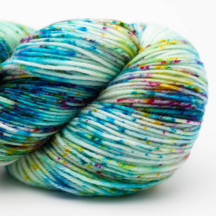 Kremke Soul Wool Lazy Lion Sockengarn 1203 Azurro Sunny Rainforest Spotted Chaotic von Kremke Soul Wool