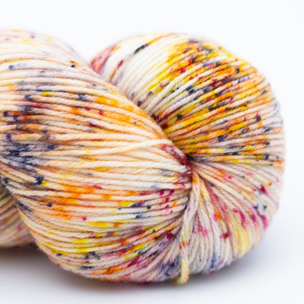 Kremke Soul Wool Lazy Lion Sockengarn 1207 Hakuna Matata Gepunktet Chaotisch von Kremke Soul Wool