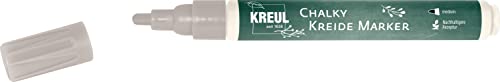 KREUL 22717 - Chalky Kreidemarker Medium, Noble Nougat, mit formstabiler Rundspitze ca. 2 - 3 mm, matte, non - permanente Flüssigkreide, zum Zeichnen auf Tafeln, Memoboards oder Glasoberflächen KREUL 22717 - Chalky Kreidemarker Medium, Noble Nougat, mit formstabiler Rundspitze ca. 2 - 3 mm, matte, non - permanente Flüssigkreide, zum Zeichnen auf Tafeln, Memoboards oder Glasoberflächen von Kreul