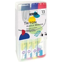KREUL Acrylmarker TRITON XXL + edge 13 Stück Kartonetui KREUL Acrylmarker TRITON XXL + edge 13 Stück Kartonetui von Kreul