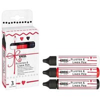 KREUL Pluster & Liner Pen 3x29ml von Kreul