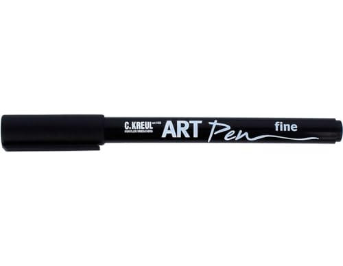 Kreul 47951 - Art Pen fine, für Beschriftungen und Verzierungen von Geschenken, Karten, Einladungen, Tischkarten und vieles mehr, Strichstärke 1 - 2 mm, schwarz Kreul 47951 - Art Pen fine, für Beschriftungen und Verzierungen von Geschenken, Karten, Einladungen, Tischkarten und vieles mehr, Strichstärke 1 - 2 mm, schwarz von Kreul