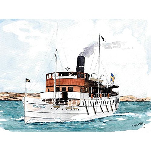 Bohuslän Dampfschiff 1:45 Bausatz von Krick Modelltechnik