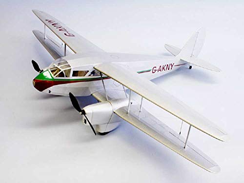Dehavilland DH-89 Dragon Rapide EP Lasercut Bausatz von Krick Modelltechnik