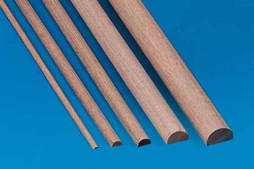 Halbrundstab Holz 5x10 mm von Krick Modelltechnik