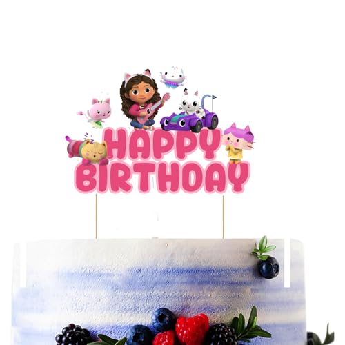 Krilucly Kuchendekoration, Cartoon, Cake Topper für Kindergeburtstage, Kuchendekoration Cartoon Geburtstag, Cake Topper, Kinder Geburtstag Thema Party Geschenk Kuchen Dekorationen Krilucly Kuchendekoration, Cartoon, Cake Topper für Kindergeburtstage, Kuchendekoration Cartoon Geburtstag, Cake Topper, Kinder Geburtstag Thema Party Geschenk Kuchen Dekorationen von Krilucly
