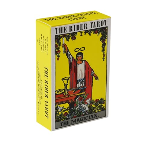 Krilucly Tarotkarten, Vintage-Tarotkarten, Tarotkarten mit bunter Box, klassisches Tarot, tragbare Version, klassische Tarot-Karten, für Anfänger und professionelle Spieler Krilucly Tarotkarten, Vintage-Tarotkarten, Tarotkarten mit bunter Box, klassisches Tarot, tragbare Version, klassische Tarot-Karten, für Anfänger und professionelle Spieler von Krilucly