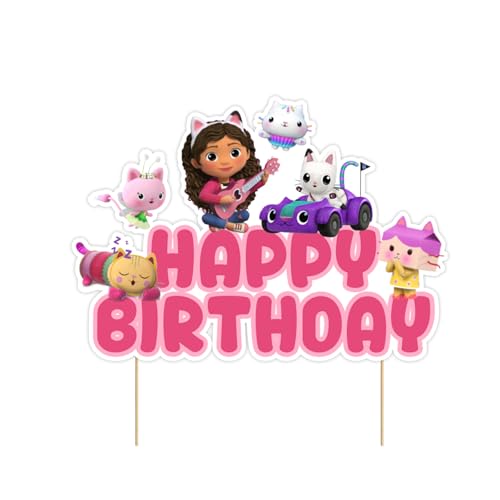 Krilucly Torten-Topper, Cartoon-Kuchendekoration, Geburtstag, Cake Topper, Cake Topper für Kindergeburtstage, Kinder, Geburtstag, Thema, Party, Geschenk Kuchen Dekoration Krilucly Torten-Topper, Cartoon-Kuchendekoration, Geburtstag, Cake Topper, Cake Topper für Kindergeburtstage, Kinder, Geburtstag, Thema, Party, Geschenk Kuchen Dekoration von Krilucly