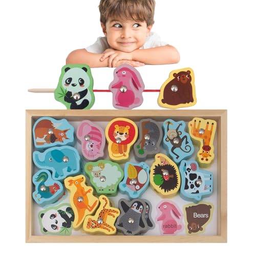 Krmoau Angelspielspielzeug aus Holz,Magnetische Angelspiele mit lebendigem und kinderfreundlichem Design | Angelspielzeug aus Holz für -Spielzeug, Weihnachts- und Ostergeschenke für Mädchen Krmoau Angelspielspielzeug aus Holz,Magnetische Angelspiele mit lebendigem und kinderfreundlichem Design | Angelspielzeug aus Holz für -Spielzeug, Weihnachts- und Ostergeschenke für Mädchen von Krmoau