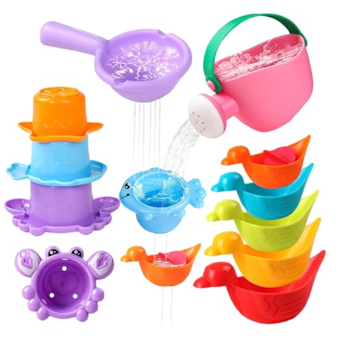 Krmoau Bad Spielzeug - 10 Stück Badespielzeug Für Kleinkinder - Schwimmende Fidget Spiele Sensorisches Zubehör Für Kinder Im Außenbereich Schwimmbad Dusche Und Badezimmer Krmoau Bad Spielzeug - 10 Stück Badespielzeug Für Kleinkinder - Schwimmende Fidget Spiele Sensorisches Zubehör Für Kinder Im Außenbereich Schwimmbad Dusche Und Badezimmer von Krmoau