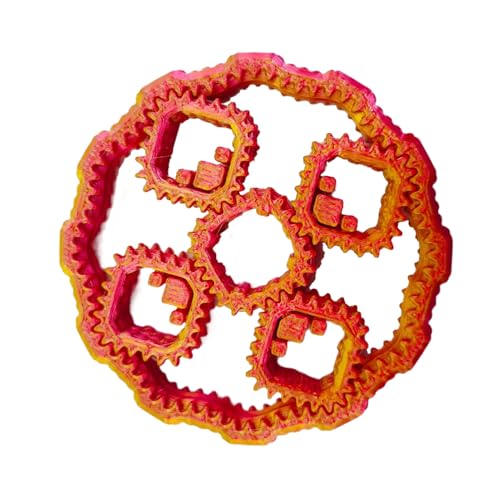 Krmoau Fidget Gear Toy, Kleines Sensorisches Planetengetriebe, Fidget Sensory Fingertip Gyroskop, Tragbares Artefakt Zum Stressabbau Für Erwachsene Und Jugendliche Krmoau Fidget Gear Toy, Kleines Sensorisches Planetengetriebe, Fidget Sensory Fingertip Gyroskop, Tragbares Artefakt Zum Stressabbau Für Erwachsene Und Jugendliche von Krmoau