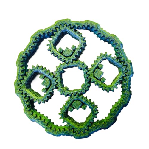 Krmoau Fidget Gear Toy, Kleines Sensorisches Planetengetriebe, Fidget Sensory Fingertip Gyroskop, Tragbares Artefakt Zum Stressabbau Für Erwachsene Und Jugendliche Krmoau Fidget Gear Toy, Kleines Sensorisches Planetengetriebe, Fidget Sensory Fingertip Gyroskop, Tragbares Artefakt Zum Stressabbau Für Erwachsene Und Jugendliche von Krmoau