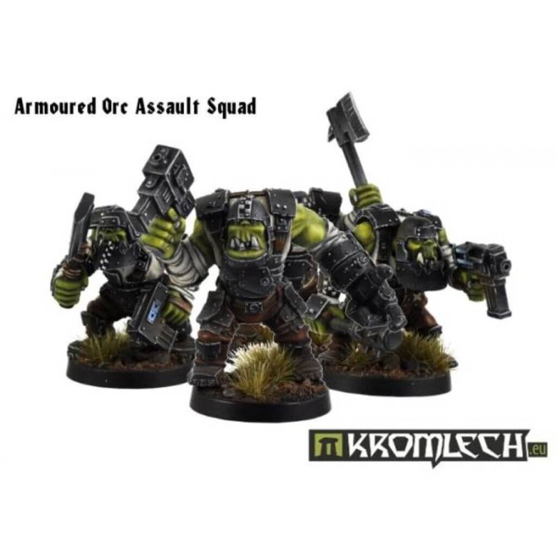 'Armoured Orc Assault Squad (10)' von Kromlech