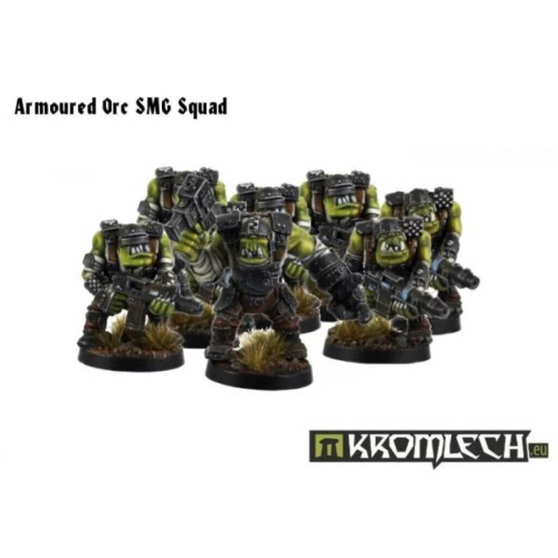 'Armoured Orc SMG Squad (10)' von Kromlech
