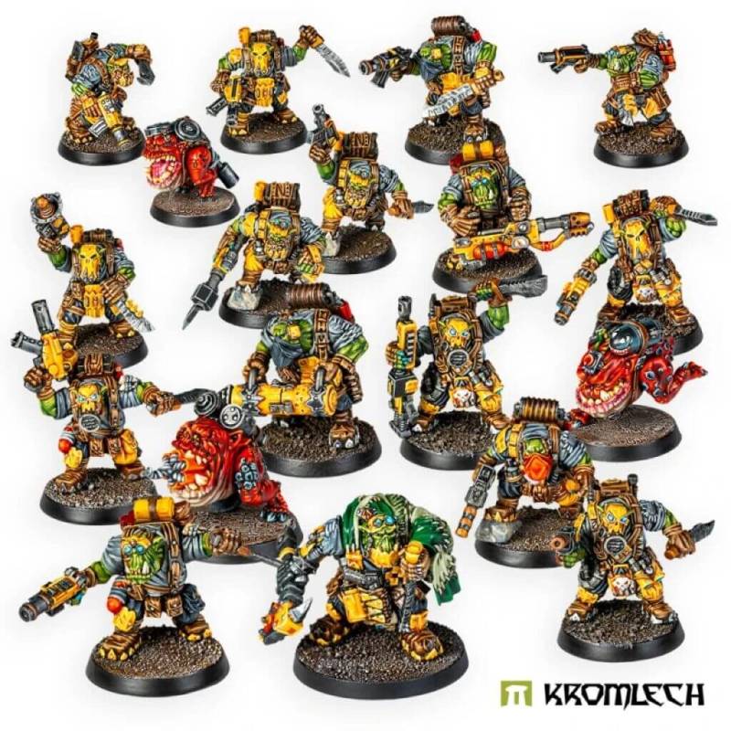 'Cybork Mercenaries Mob (19)' von Kromlech