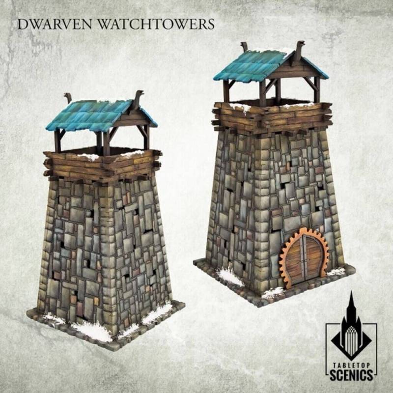 'Dwarven Watchtowers (2)' von Kromlech