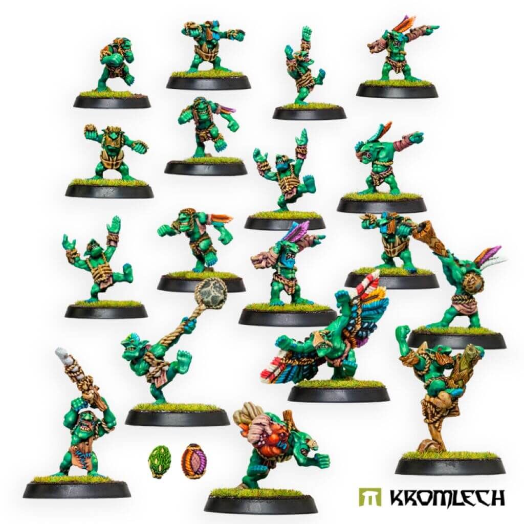 Gobbobrawlers of Dark Forest Team (2+2+2+12) von Kromlech