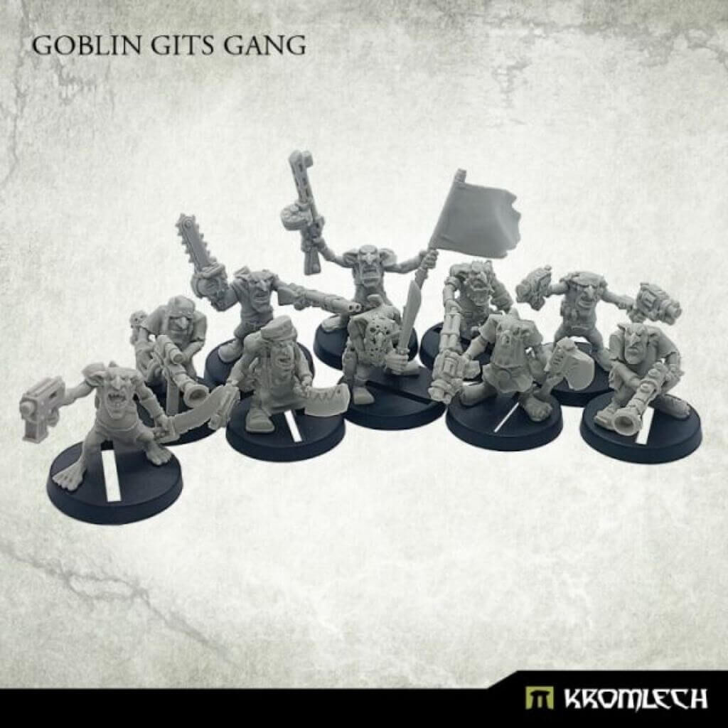 'Goblin Gits Gang (10)' von Kromlech
